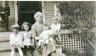 Etta May Davis Weymouth with Robert, Dot, Gordon, Russell, Aunt Esy in 1927